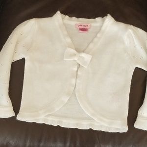 Young girls crop sweater / cardigan (size 5/6)